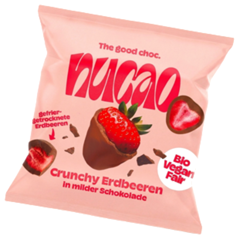 Crunchy Erdbeeren Nucao